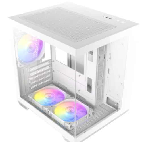 Antec 0-761345-10218-6, Mini Tower, PC, Bianco, ITX, micro ATX, 1x 120 mm, 2x 120 mm